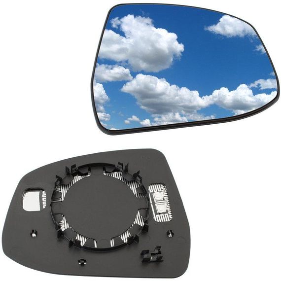 Вставка правого дзеркала з підігрівом Ford Focus Mk2 FL 08-11 Дзеркало вкладиш праве Форд Фокус | Зображення 1