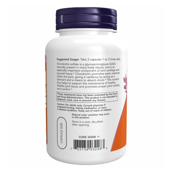 Chondroitin Sulfate 600mg - 120 caps | Зображення 2