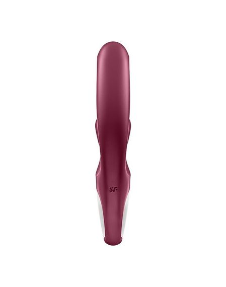 Вібратор-кролик Satisfyer Love Me Red, гнучкий, відросток з потрійним кінчиком | Зображення 4