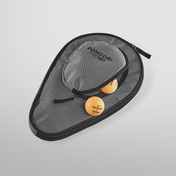 Чохол 130 для ракетки для настільного тенісу сірий - Без розміру | Зображення 1