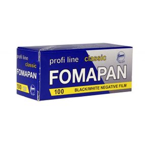 Фотопленка чёрно-белая Fomapan 100 Classic тип 120.