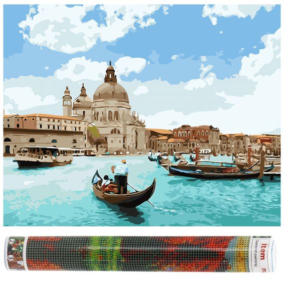 Набір алмазної мозаїки (вишивки) Springos Art 40 x 30 см DP0026 | Зображення 2