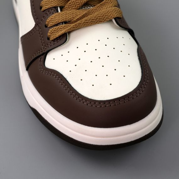 Кеди чоловічі 589584 Білі коричневі 40 41 42 43 44 45 | Зображення 3