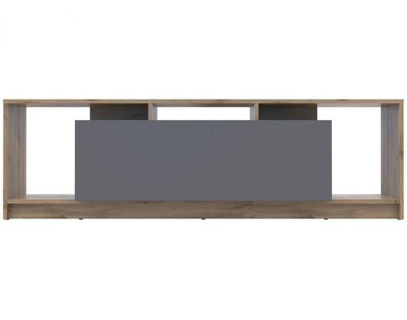 Стенка в гостинную Doros U1 160х38х48 см Дуб тахо/Графит (DRS-011411) | Зображення 2