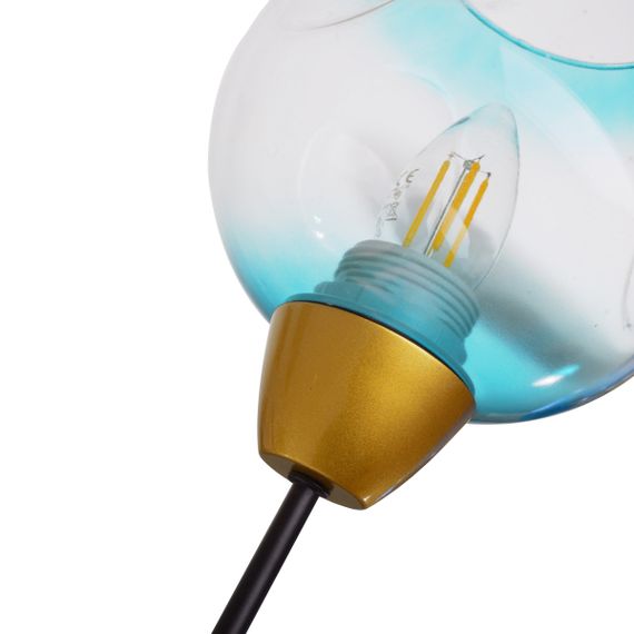 Люстра потолочная в спальню Е27 60W BK (BR-01 611C/4) | Зображення 1