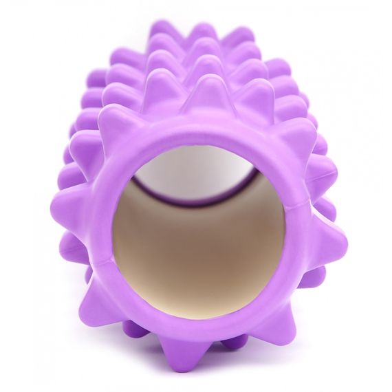 Масажний ролик Cornix EVA 33 x 14 см (валик, ролер) XR-0322 Violet | Зображення 1