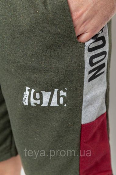 Шорти чоловічі з принтом колір хакі розмір XL FA_007327 | Зображення 4