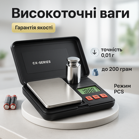 Ваги для зважування золота і срібла CX-Toolbox, Точні ваги для ювелірних робіт, Міні-ваги CG-86