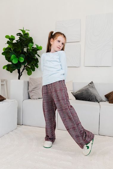 Джемпер для дівчинки Носи своє 110 Світло-блакитний (p-6677-158717) | Зображення 2