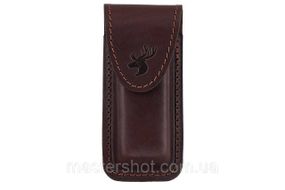 Чехол B для складного ножа чехол для мультитула на липучке XL 120x33x20 кожа коричневый MS