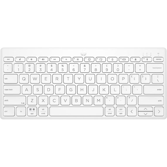 Клавіатура HP 350 Compact Multi-Device Bluetooth UA White (692T0AA)