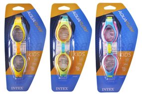 Окуляри для плавання 55611 (3-8 р) 3 кольори INTEX