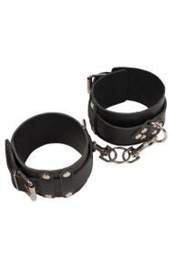 Оковы Leather Dominant Leg Cuffs, Black Sex Aura
