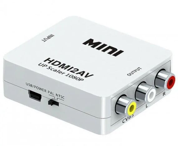 Конвертер HDMI to AV (RCA) Donli av 001 відео та звук (4273) | Зображення 1