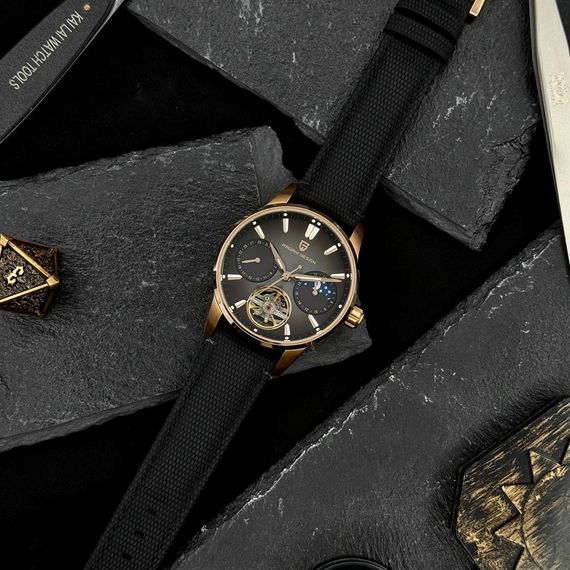 Чоловічий годинник Pagani Design PD-YS021 Black-Gold | Зображення 2