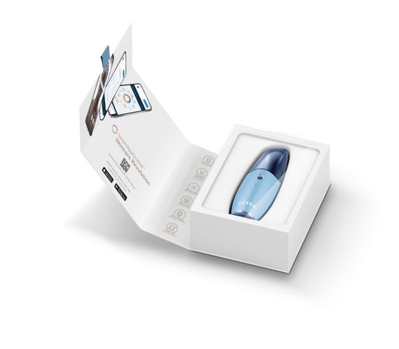 Зволожувач для шкіри обличчя GESKE Facial Hydration Refresher 4 in 1 aquamarine | Зображення 8