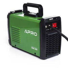 Сварочный аппарат инверторный APRO MMA-180, ел.5мм, + набор кабелей