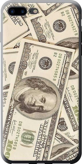 Чехол на iPhone 7 Plus Доллары "3016u-337-17620"