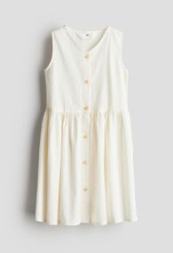 Дитяча літня сукня для дівчинки H&M 116 см Молочний (25062604E)