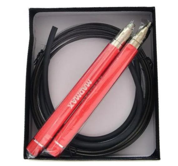 Скакалка швидкісна на підшипниках алюмінієва MadMax MFA-286 Speed jump rope Red 3 м (MFA-286-RED-U) | Зображення 2