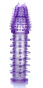 Багаторазові силіконові насадка-презерватив із шипами Boss Series без вібрації sexstyle