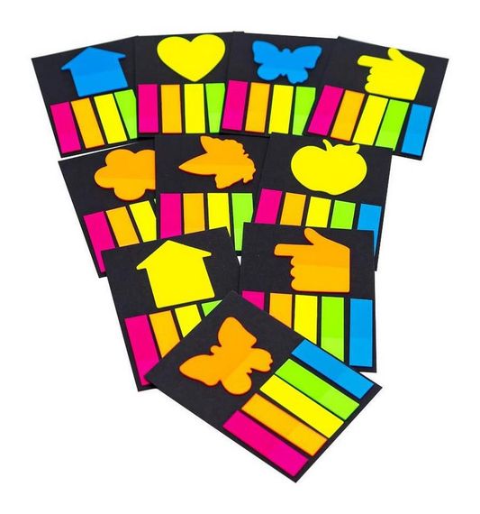 Закладка неонова "Stick Notes" COLOR-IT Р19-1 в асортименті | Зображення 1