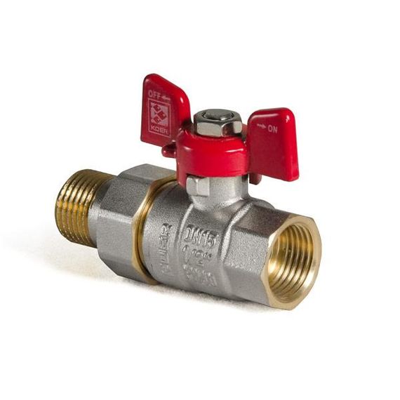 Кран с американкой 1/2" (Koer KR.227) (KR0014) | Зображення 3