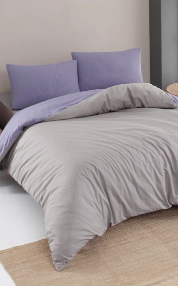 Постільна білизна Charlotte Colorpool Ranforse 200х220 см Mor-Gri