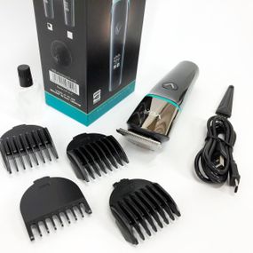 Электромашинка для волос VGR V-291, Домашние машинки для стрижки, Профессиональный триммер KY-932 с насадками