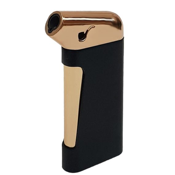Трубочна Запальничка Бічна Side Turbo Lighter Black | Зображення 1