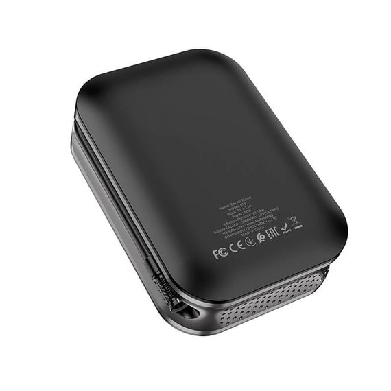 Портативний Компресор для автомобіля HOCO Breeze portable smart air pump S53 | Зображення 9