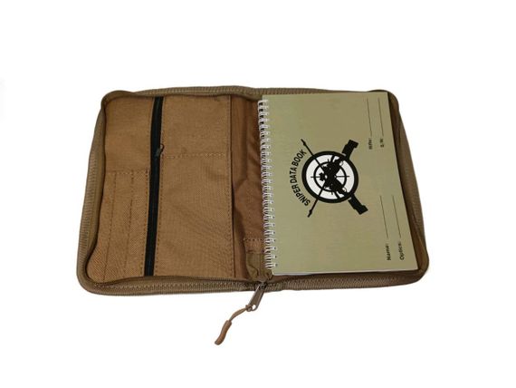 Чохол обкладинка для тактичного блокнота стрілка снайпера А5 водонепроникна 3 кишені койот | Зображення 1