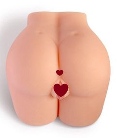 Мастурбатор-півторс з вібрацією Real Body Real Kelly, вагіна та анус, 24х17,5 см Sex Aura