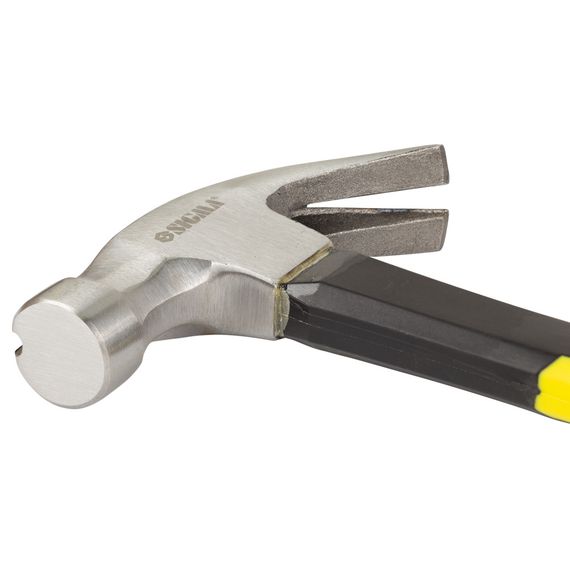 Молоток-цвяходер Sigma 450г фібергласова ручка (магніт) 4315011 | Зображення 3