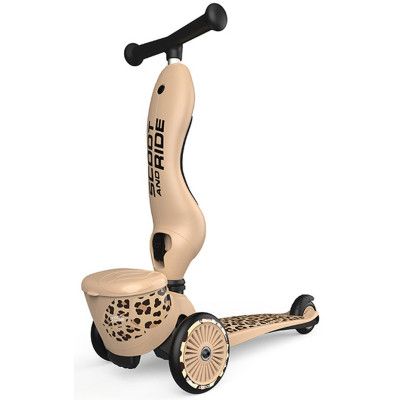Самокат Scoot&Ride Highwaykick-1 Lifestyle леопард (SR-210621-LEOPARD) | Зображення 1