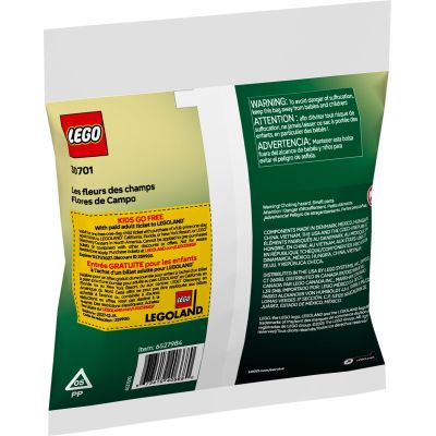 Конструктор LEGO Botanicals Польові квіти (30701) | Зображення 2