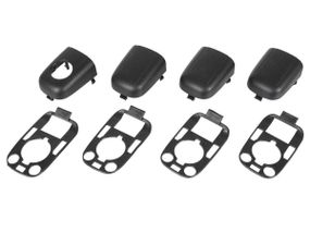 Citroen C3 (02-10) заглушки наружных ручек двери 4 шт комплект, Ситроен С3