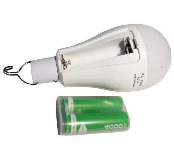Лампочка з акумулятором 18650 FA-3820 USB 8441, 4 шт. | Зображення 1