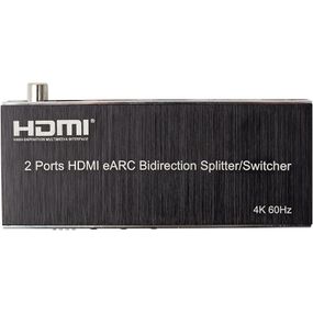 Разветвитель PowerPlant 2 Ports HDMI eARC (CA914906)