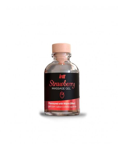 Масажний гель для інтимних зон Intt Strawberry (30 мл) sexstyle | Зображення 1