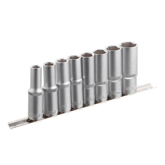 Набір подовжених головок на планці INTERTOOL ET-60091