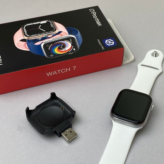 Розумний годинник Smart Watch i7 Pro Max (Білий) | Зображення 1