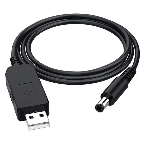 Кабель USB-DC для живлення роутера/модему (9В) від PowerBank / Перехідник для Wi-Fi / Адаптер для модему