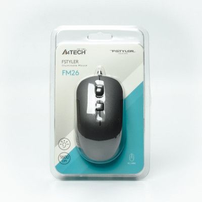 Мышка A4Tech FM26 USB Smoky Grey (4711421991537) | Зображення 4
