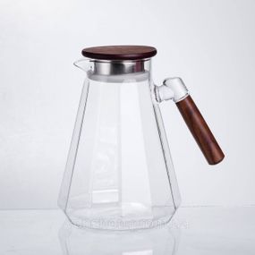 Глечик для напоїв 1,7 (л) з ручкою і бамбуковою кришкою 64486-72