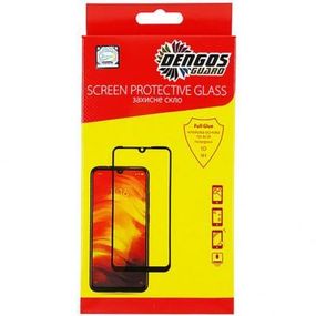 Стекло защитное Dengos Full Glue Samsung Galaxy A72 (black) (TGFG-168) - Топ Продаж!