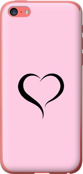Чехол на iPhone 5c Сердце 1 "4730u-23-17620"