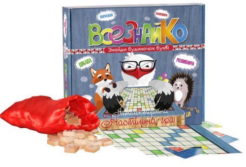 Уценка. Настольная игра "Всезнайка" (укр) - На игровом поле 2 правые стороны