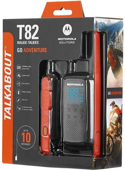 Радиостанция Motorola T82 Twin Рация Портативная радиостанция Рация портативная Портативная радиостанция рация | Зображення 1