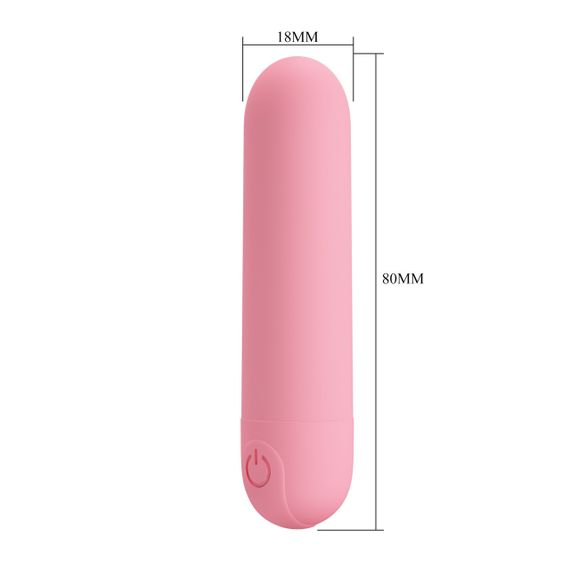 Віброкуля STEFAN, Mini massager, 10 vibration functions Sex Aura | Зображення 3